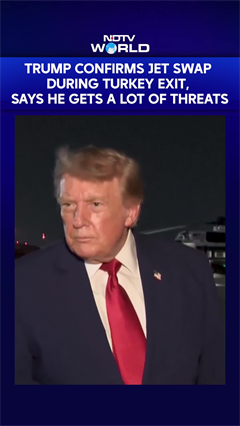 Trump Confirms He Secretly Switched His Plane In Turkey Amid Iran Threats