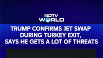 Trump Confirms He Secretly Switched His Plane In Turkey Amid Iran Threats