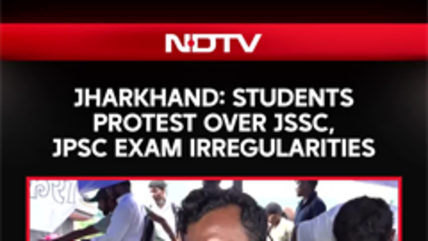 Students Protest Over JSSC, JPSC Exam Irregularities In Jharkhand
