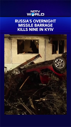 Russia Ukraine War | Russia's Overnight Missile Barrage Kills Nine In Kyiv