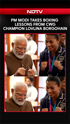 CWG 2026 | PM Modi Takes Boxing Lessons From 2026 CWG Champion Lovlina Borgohain