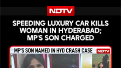 Speeding Aston Martin Rams, Kills Woman In Hyderabad, MP's Son Charged