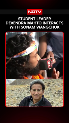 Jharkhand Protests | Student Leader Devendra Mahto Interacts With Sonam Wangchuk