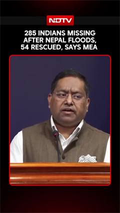 Nepal Floods: 285 Indians Missing, 54 Rescued | MEA Gives Latest Update
