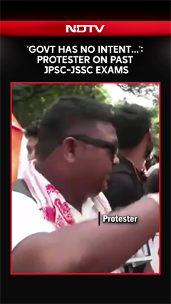 Jharkhand Protest | 'Govt Has No Intent..': Protester Slams Government Over Past Exam Irregularities