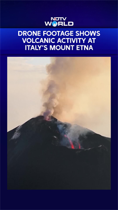 &lsquo;Unreal Scenes&rsquo;! Drone Footage Captures Volcanic Activity At Italy&rsquo;s Mount Etna