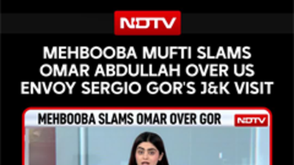 Mehbooba Mufti Hits Out At Omar Abdullah Over Sergio Gor Visit