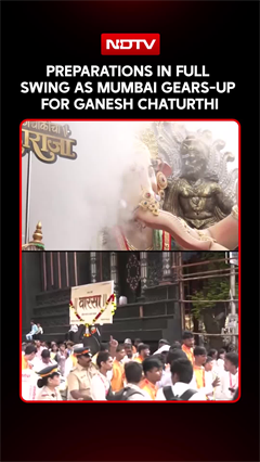 Maharashtra News | Preparations In Full Swing As Mumbai Gears Up For Ganesh Chaturthi Celebrations