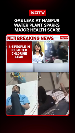Video: Nagpur Chlorine Gas Leak: 40 Hospitalised After Chlorine Gas Leak At Water Treatment Plant