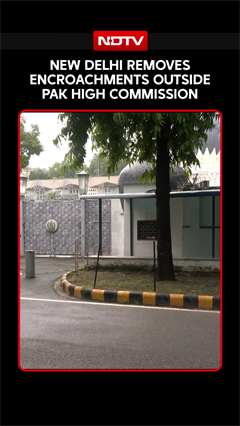 Delhi News| In A Tit-For-Tat Move, New Delhi Removes Encroachments Outside Pak High Commission