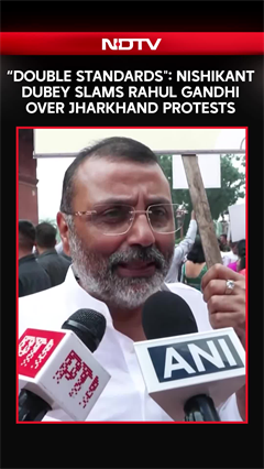 BJP's Nishikant Dubey Challenges Rahul Gandhi To Act Over Jharkhand Student Protest