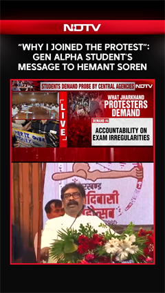 Ranchi Students Protest | Why I Joined The Protest: Gen Alpha Student's Message To Hemant Soren