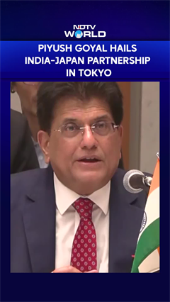 Piyush Goyal In Tokyo | Big Message On The Future Of India-Japan Partnership
