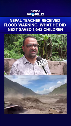 Nepal Floods: How A Teacher Saved 1,643 Children With A Timely Evacuation
