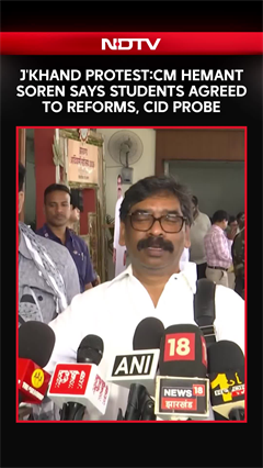 JPSC-JSSC Protest: Hemant Soren Says Students Agreed To Reforms, CID Probe Into Exam Leaks