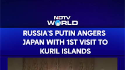 Vladimir Putin pays His First Visit to Pacific Island Chain Claimed by Japan