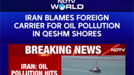 Iran Blames Foreign Carrier For Oil Pollution In Qeshm Shores