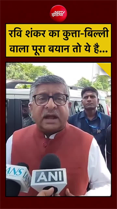 क्&zwj;या बांकीपुर को लेकर रविशंकर प्रसाद ने दिया था 'कुत्&zwj;ते-बिल्&zwj;ली' वाला बयान?