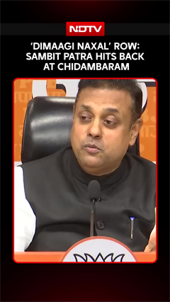 &lsquo;Dimaagi Naxal&rsquo; Row: BJP MP Sambit Patra Hits Back At Congress Leader P. Chidambaram