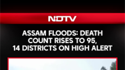 Assam Flood Death Toll Rises to 95, Over 1.6 Lakh Affected
