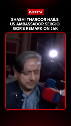 Shashi Tharoor Hails US Ambassador Sergio Gor's Remark On J&K