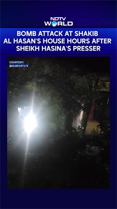 Shakib Al Hasan's House Attacked Hours After Hasina's Delhi Presser