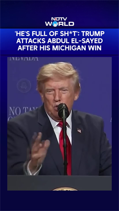 "He's Full Of S**t": Trump Targets Michigan Democrat Abdul El-Sayed in LA Speech
