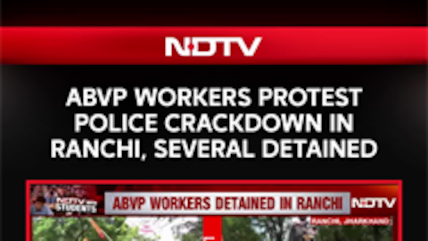 Ranchi Protest | ABVP Protests Against Police Brutality In Ranchi, Workers Detained