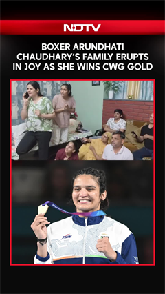 CWG 2026 | Boxer Arundhati Chaudhary's Family Erupts In Joy As She Clinches Gold Medal