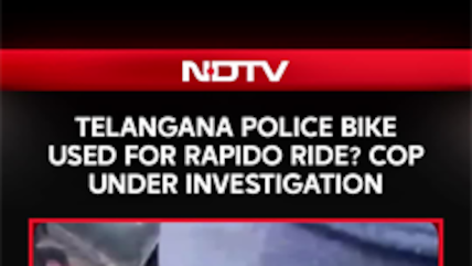 Telangana Police Bike Used For Rapido Ride? Cop Under Investigation After Video Surfaces