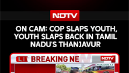 Cop Slaps Youth, Youth Slaps Back In Thanjavur; Video Goes Viral