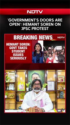 Jharkhand Student Protests | 'Govt's Doors Are Open': Hemant Soren on JPSC Protest & Paper Leak Row