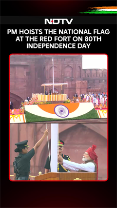 Independence Day 2026 | PM Modi Hoists The National Flag At The Red Fort On 80th Independence Day