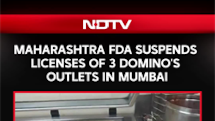Maharashtra FDA Suspends Licences Of 3 Domino's Pizza Outlets In Mumbai Over Hygiene Issues