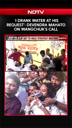 Jharkhand Protest | 'I Drank Water Only After His Request': Devendra Mahato on Sonam Wangchuk's Call