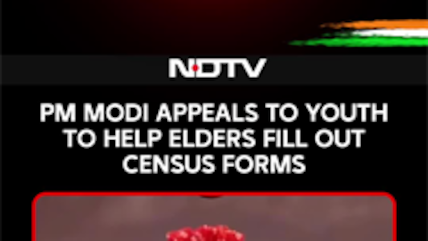 PM Modi Appeals To Youth To Help Elders Fill Out Census Forms