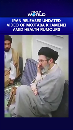 Iran Releases Undated Video Of Supreme Leader Mojtaba Khamenei Amid Health Rumours