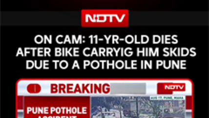 11-Yr-Old Dies After Being Crushed Under Tree As Bike Skids Due To Pothole In Pune
