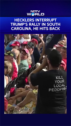 Donald Trump Heckled At South Carolina Rally While Campaigning For Darline Graham