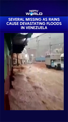 Venezuela Floods | At Least 4 Missing After Heavy Rains Hit Caracas
