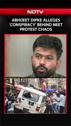 CJP Chief Abhijeet Dipke Claims 'Goons' Were Sent to Disrupt NEET Protest