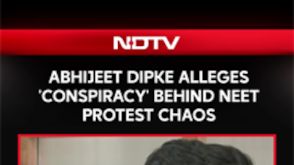 CJP Chief Abhijeet Dipke Claims 'Goons' Were Sent to Disrupt NEET Protest