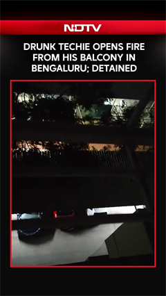 Drunk Techie Fires Gunshots From Balcony In Bengaluru, Detained & Gun Seized