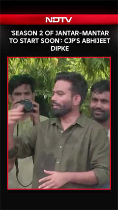 "Season 2 Of Jantar Mantar To Start Soon": CJP's Abhijeet Dipke On Next Phase Of Protest