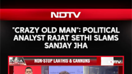 'Crazy Old Man': Rajat Sethi's Explosive Clash With Sanjay Jha Over Jharkhand Protest