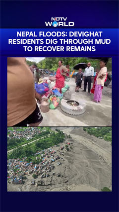 Nepal Floods: Locals Dig Through Mud To Save What Remains | Ground Report From Devighat
