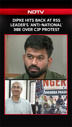 CJP Chief Abhijeet Dipke Responds to 'Anti-National' Charge, Mentions Nathuram Godse