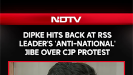 CJP Chief Abhijeet Dipke Responds to 'Anti-National' Charge, Mentions Nathuram Godse