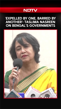 'Expelled By One, Barred By Another': Taslima Nasreen On Bengal's Governments