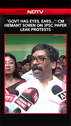 Video: 'Govt Has Eyes, Ears...': CM Hemant Soren On JPSC Paper Leak Protests